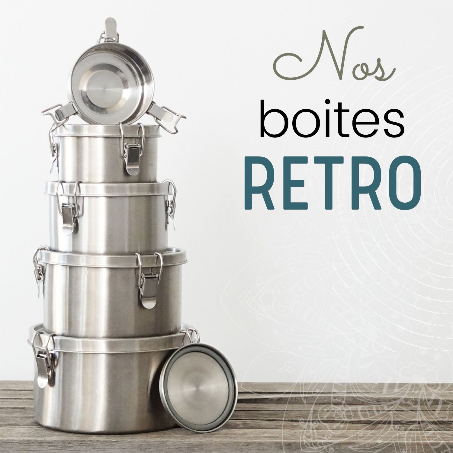boite inox JOli Monde